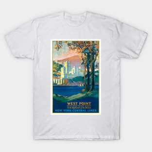 West Point Military Academy USA Vintage Poster 1920s T-Shirt